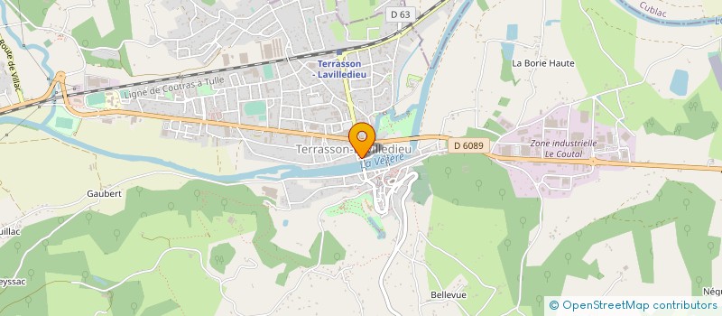 localisation de l'entreprise MONSIEUR VINCENT BOBE  TERRASSON-LAVILLEDIEU