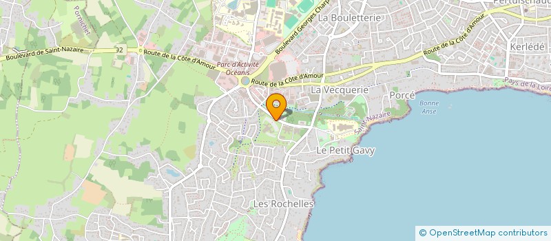localisation de l'entreprise MONSIEUR VINCENT BOCQUILLON à SAINT-NAZAIRE