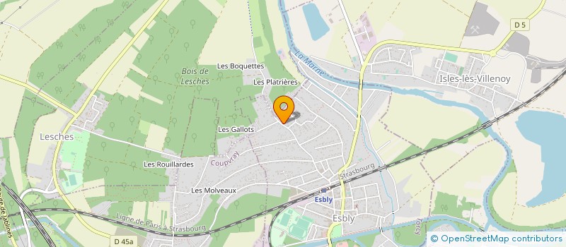 localisation de l'entreprise MONSIEUR VINCENT BOISGARD  MONTRY