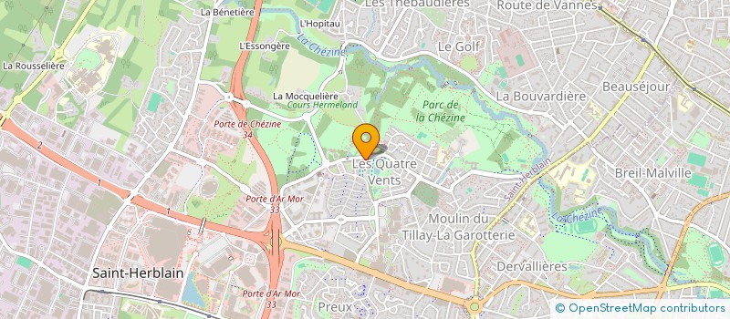 localisation de l'entreprise MONSIEUR VINCENT BOIVEAU  SAINT-HERBLAIN