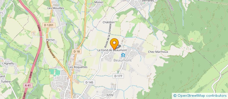 localisation de l'entreprise MONSIEUR VINCENT BONACCORSI  BEAUMONT