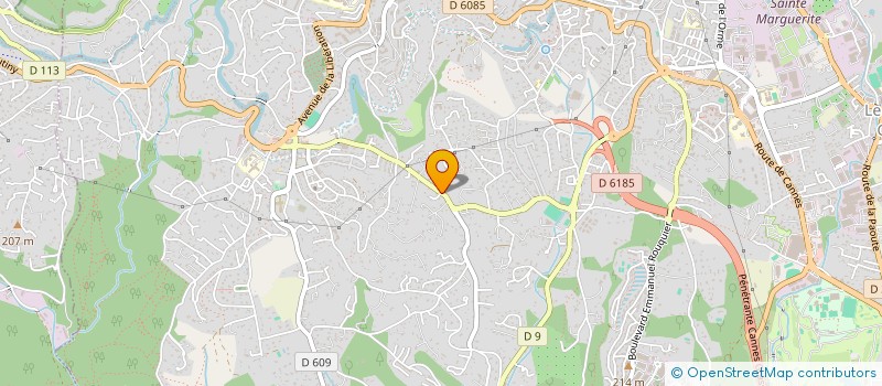 localisation de l'entreprise MONSIEUR VINCENT BONHOMME à GRASSE