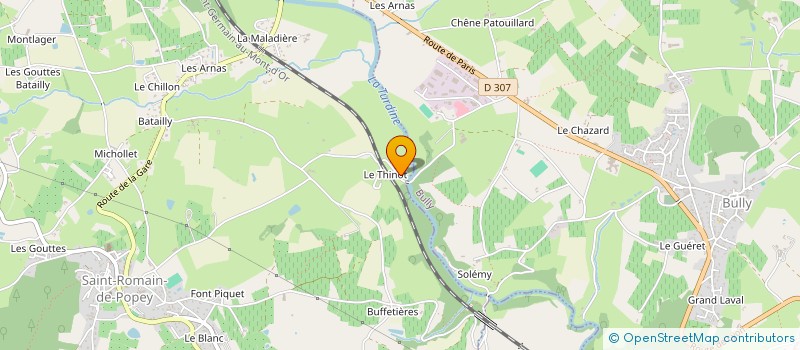 localisation de l'entreprise MONSIEUR VINCENT BONNET  SAINT-ROMAIN-DE-POPEY