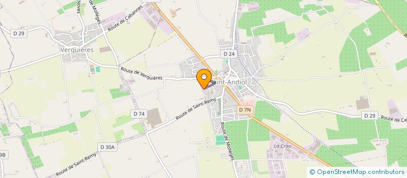 localisation de l'entreprise MONSIEUR VINCENT BONNET  SAINT-ANDIOL