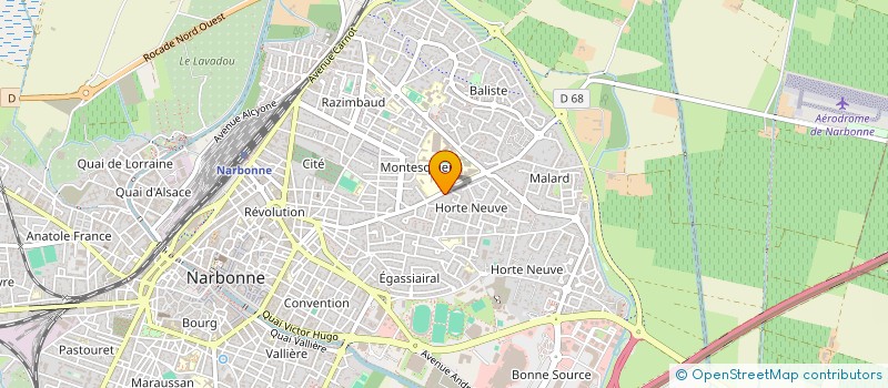 localisation de l'entreprise MONSIEUR VINCENT BONNOT  NARBONNE