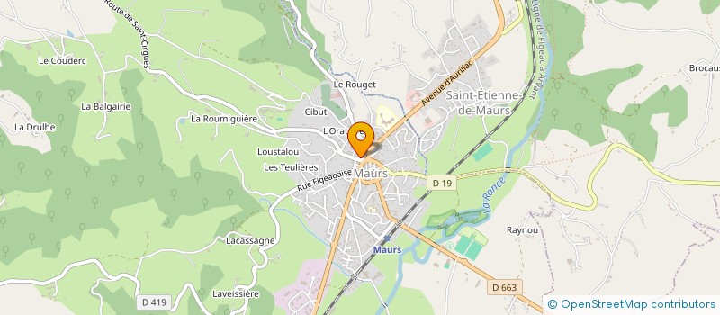 localisation de l'entreprise MONSIEUR VINCENT BONTEMPS à MAURS