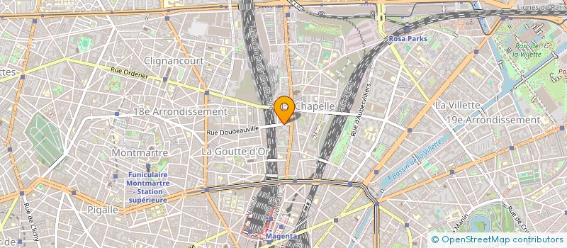 localisation de l'entreprise MONSIEUR VINCENT BORDANOVA  PARIS