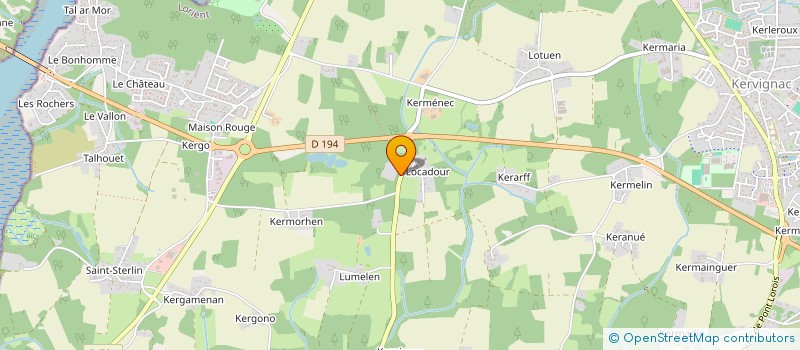 localisation de l'entreprise MONSIEUR VINCENT BORDE  KERVIGNAC