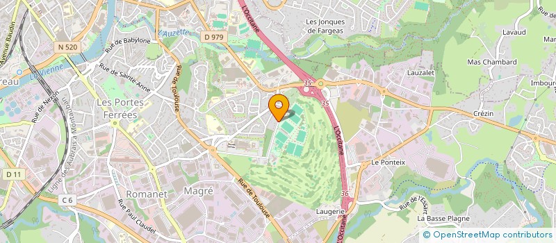 localisation de l'entreprise MONSIEUR VINCENT BORDES à LIMOGES