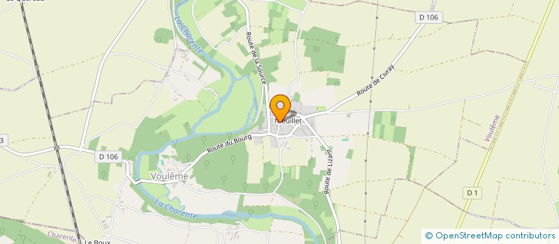 localisation de l'entreprise MONSIEUR VINCENT BORDIER  VOULEME