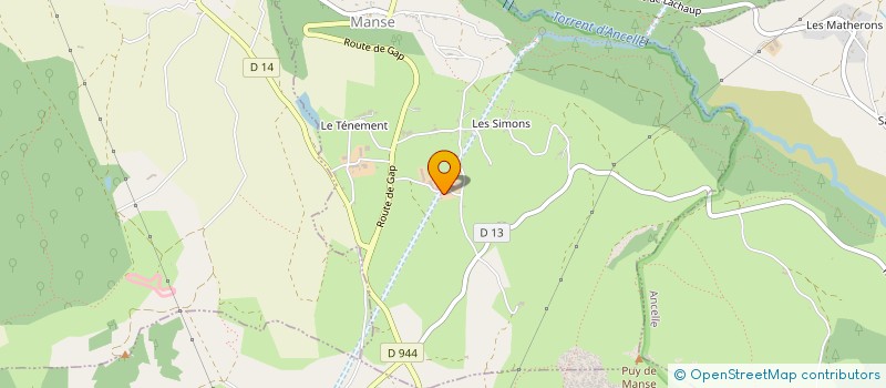 localisation de l'entreprise MONSIEUR VINCENT BOREL  FOREST-SAINT-JULIEN