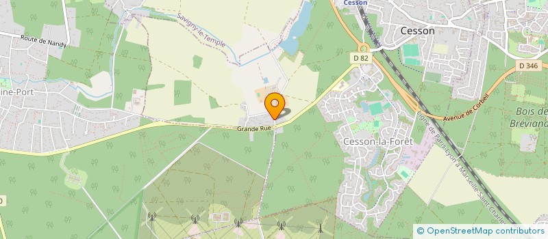 localisation de l'entreprise MONSIEUR VINCENT BORNET  CESSON