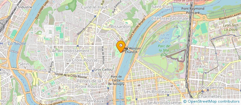 localisation de l'entreprise MONSIEUR VINCENT BOSSON  LYON