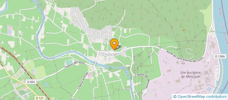 localisation de l'entreprise MONSIEUR VINCENT BOUCHARD  CHUSCLAN