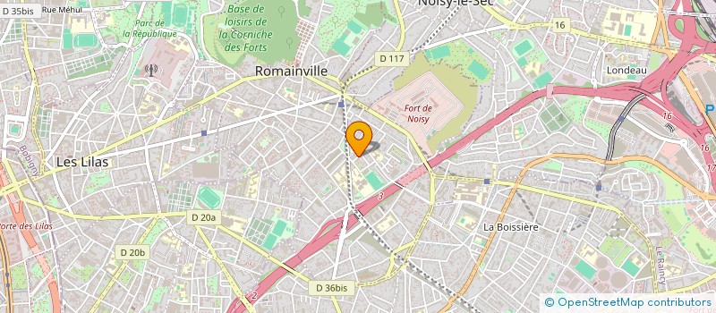 localisation de l'entreprise MONSIEUR VINCENT BOUDIER à ROMAINVILLE