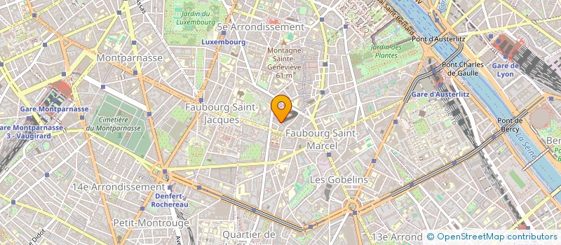 localisation de l'entreprise MONSIEUR VINCENT BOUDY à PARIS
