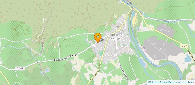 localisation de l'entreprise MONSIEUR VINCENT BOUGETTE  LAGAMAS