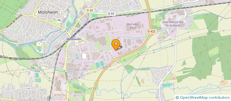 localisation de l'entreprise MONSIEUR VINCENT BOULADON à MOLSHEIM