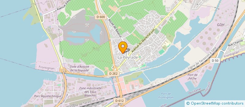 localisation de l'entreprise MONSIEUR VINCENT BOUMENIR à FRONTIGNAN