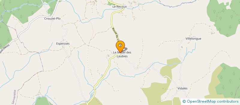 localisation de l'entreprise MONSIEUR VINCENT BOUQUET  LES LAUBIES