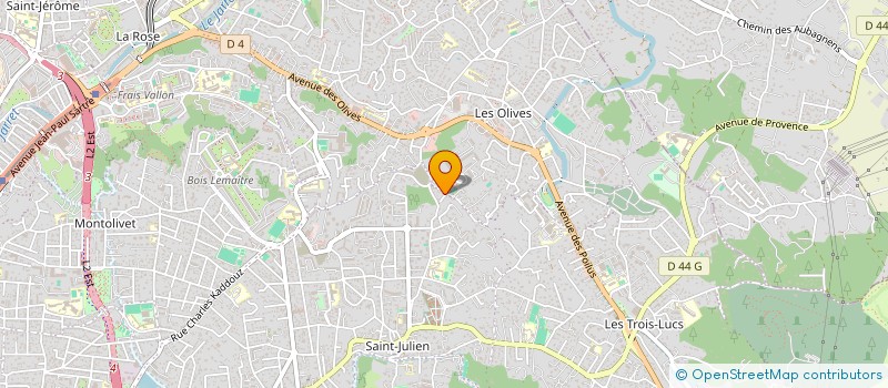 localisation de l'entreprise MONSIEUR VINCENT BOURD à MARSEILLE 12EME