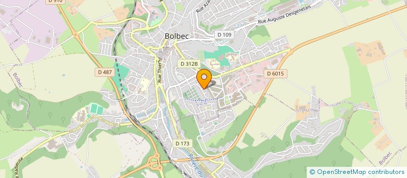 localisation de l'entreprise MONSIEUR VINCENT BOURDIN à BOLBEC