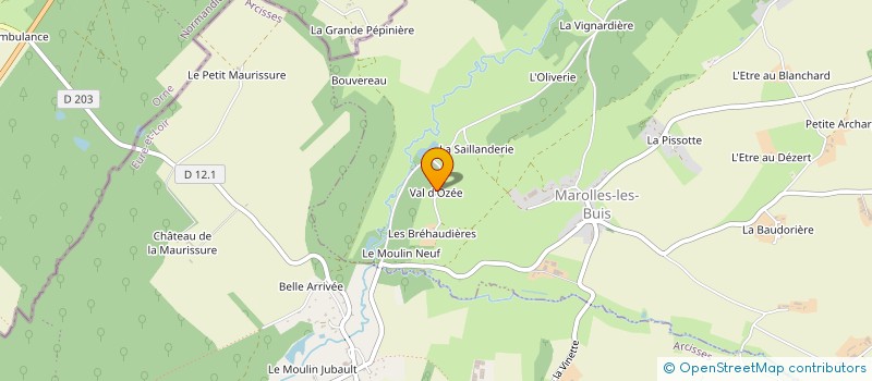 localisation de l'entreprise MONSIEUR VINCENT BOURDIN  MAROLLES-LES-BUIS