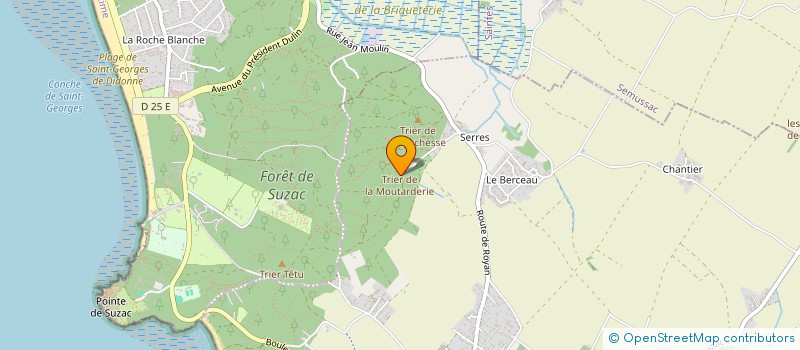 localisation de l'entreprise MONSIEUR VINCENT BOURIE  MESCHERS-SUR-GIRONDE