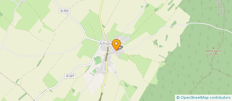 localisation de l'entreprise MONSIEUR VINCENT BOURNON  AVRIGNEY-VIREY