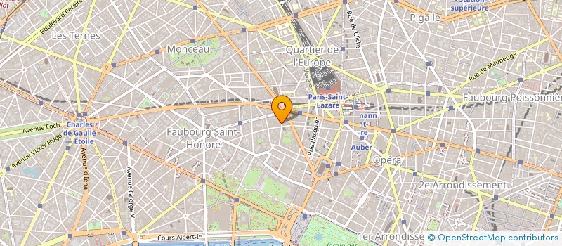 localisation de l'entreprise MONSIEUR VINCENT BOURSIER  PARIS
