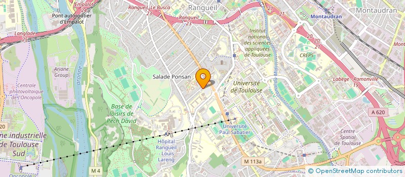 localisation de l'entreprise MONSIEUR VINCENT BOUSQUIE à TOULOUSE