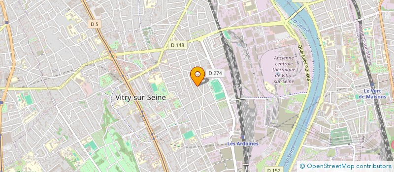 localisation de l'entreprise MONSIEUR VINCENT BOUSSEREZ à VITRY-SUR-SEINE