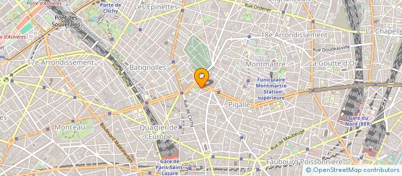 localisation de l'entreprise MONSIEUR VINCENT BOUSSUGE  PARIS