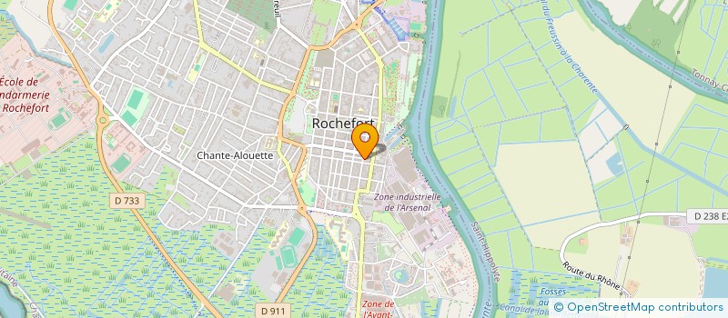 localisation de l'entreprise MONSIEUR VINCENT BOUTEMY  ROCHEFORT