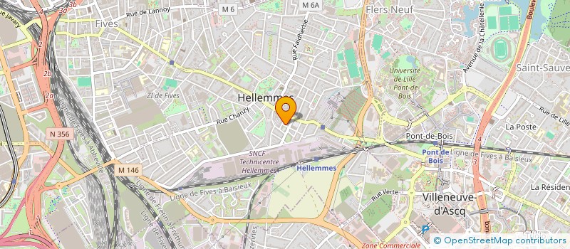 localisation de l'entreprise MONSIEUR VINCENT BOUTHOR à LILLE