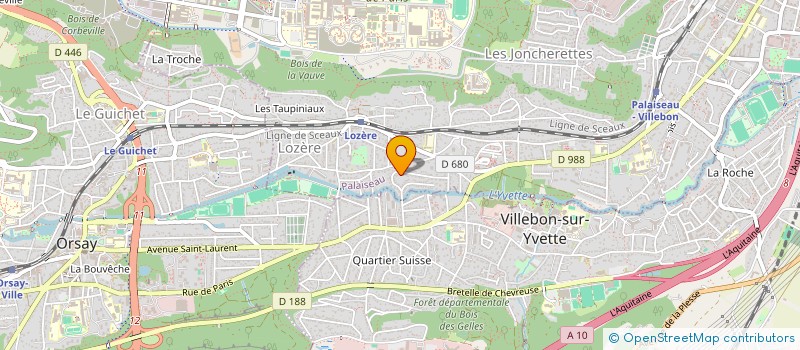 localisation de l'entreprise MONSIEUR VINCENT BOUTILLON à PALAISEAU