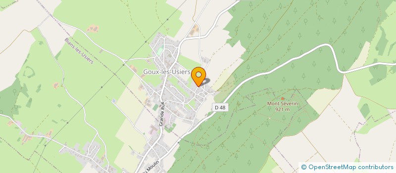 localisation de l'entreprise MONSIEUR VINCENT BOUVET  VAL D'USIERS