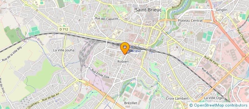 localisation de l'entreprise MONSIEUR VINCENT BOUVIER à SAINT-BRIEUC