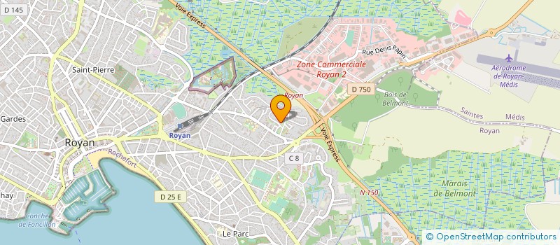 localisation de l'entreprise MONSIEUR VINCENT BOUYER  ROYAN