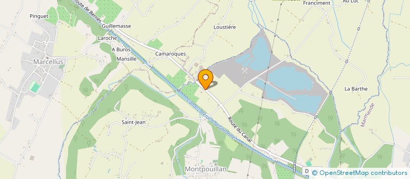 localisation de l'entreprise MONSIEUR VINCENT BOUYRELOU à MONTPOUILLAN