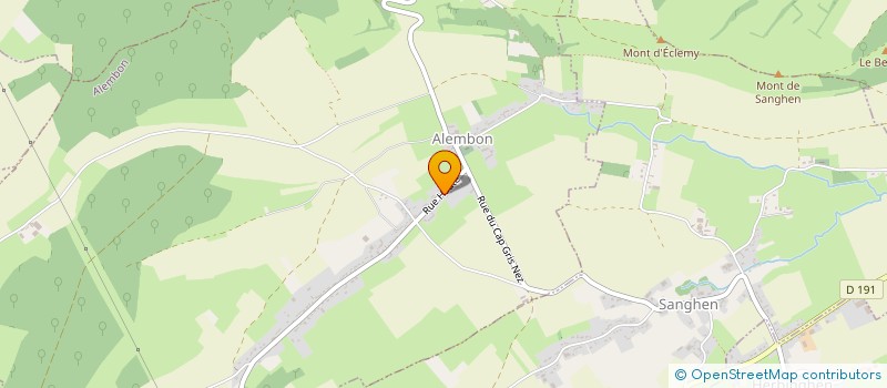 localisation de l'entreprise MONSIEUR VINCENT BRABANT  ALEMBON