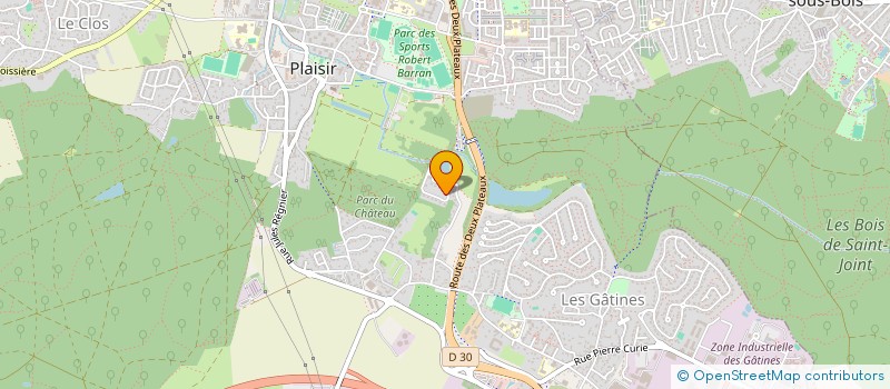 localisation de l'entreprise MONSIEUR VINCENT BRACCO  PLAISIR