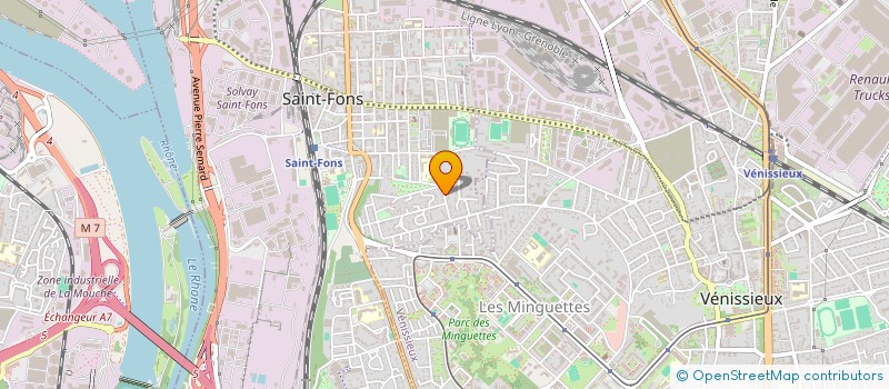 localisation de l'entreprise MONSIEUR VINCENT BREDEL  SAINT-FONS