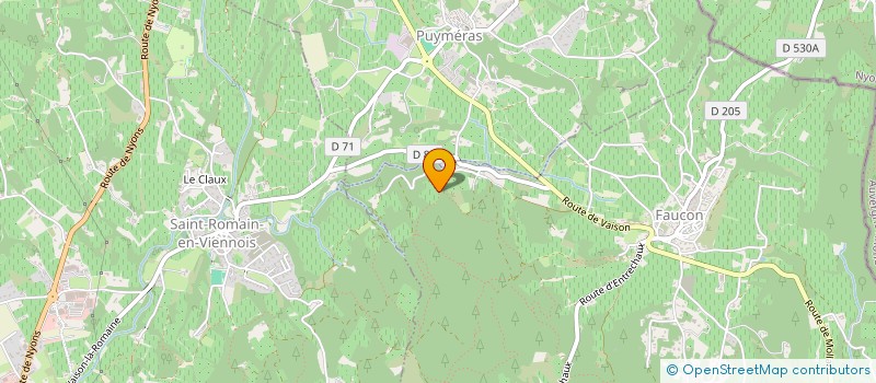 localisation de l'entreprise MONSIEUR VINCENT BRES  RASTEAU