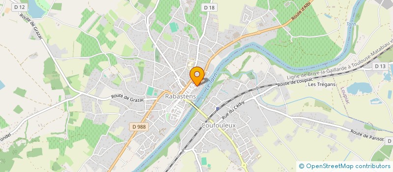 localisation de l'entreprise MONSIEUR VINCENT BRETON à RABASTENS