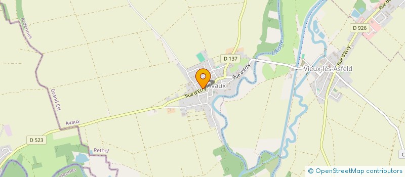 localisation de l'entreprise MONSIEUR VINCENT BRISSET  AVAUX