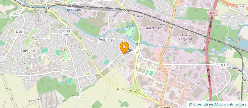 localisation de l'entreprise MONSIEUR VINCENT BRIZIONS  BEAUVAIS