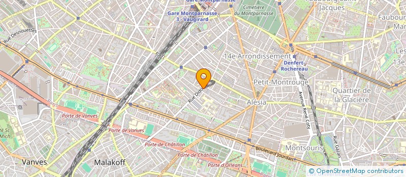 localisation de l'entreprise MONSIEUR VINCENT BROCHIER à PARIS