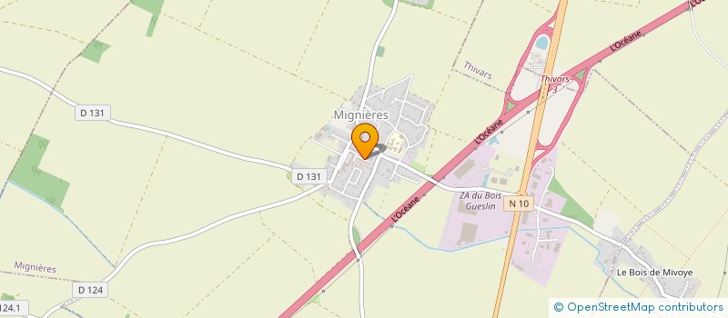 localisation de l'entreprise MONSIEUR VINCENT BROSSET à MIGNIERES
