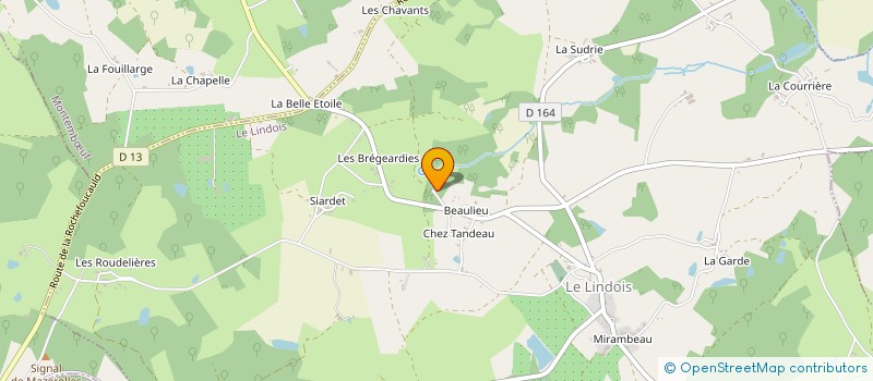 localisation de l'entreprise MONSIEUR VINCENT BROUAGE à LE LINDOIS